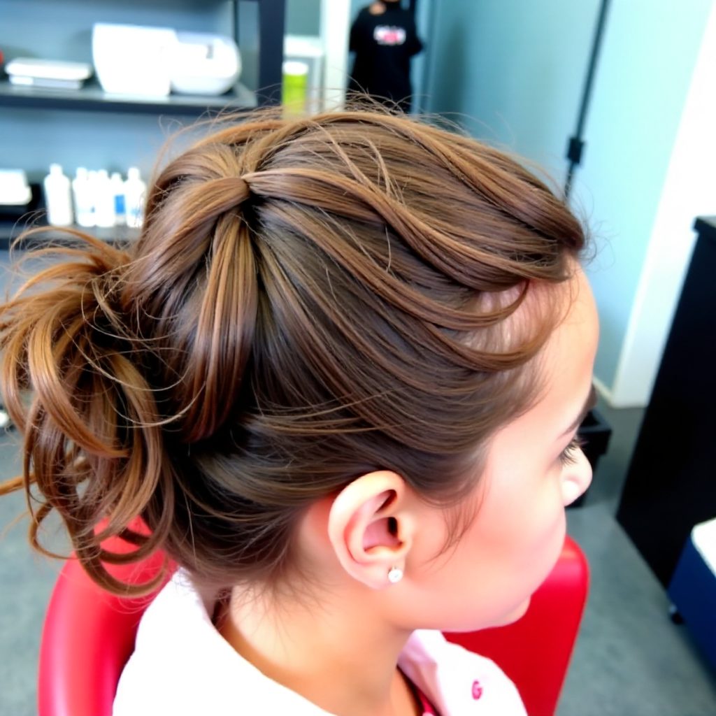 long top short sides mohawk for women