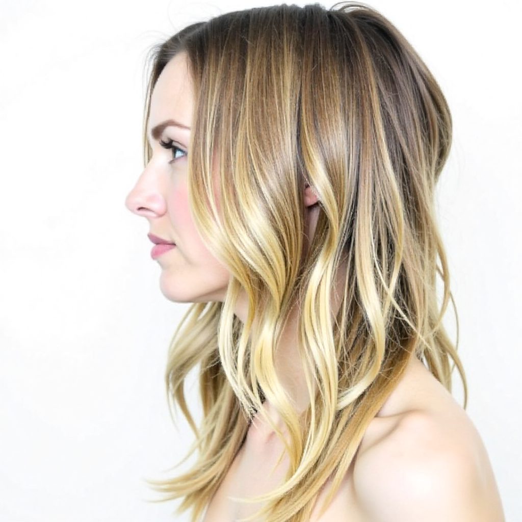 Side Braid Half Updo