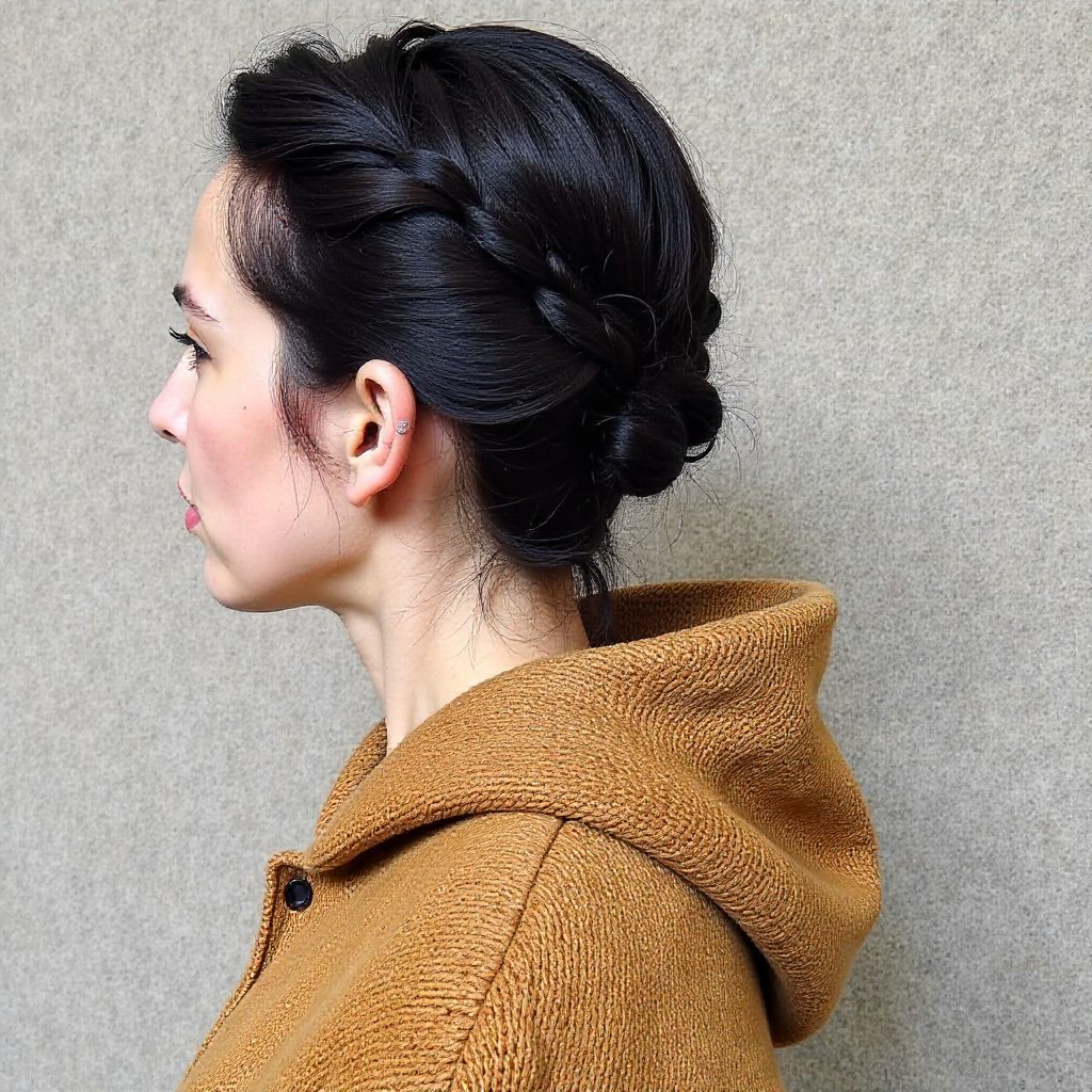 Braids Into Ponytail For Long Hair