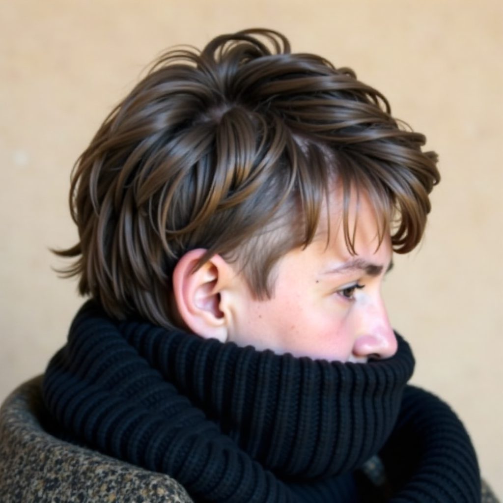 women curly mohawk