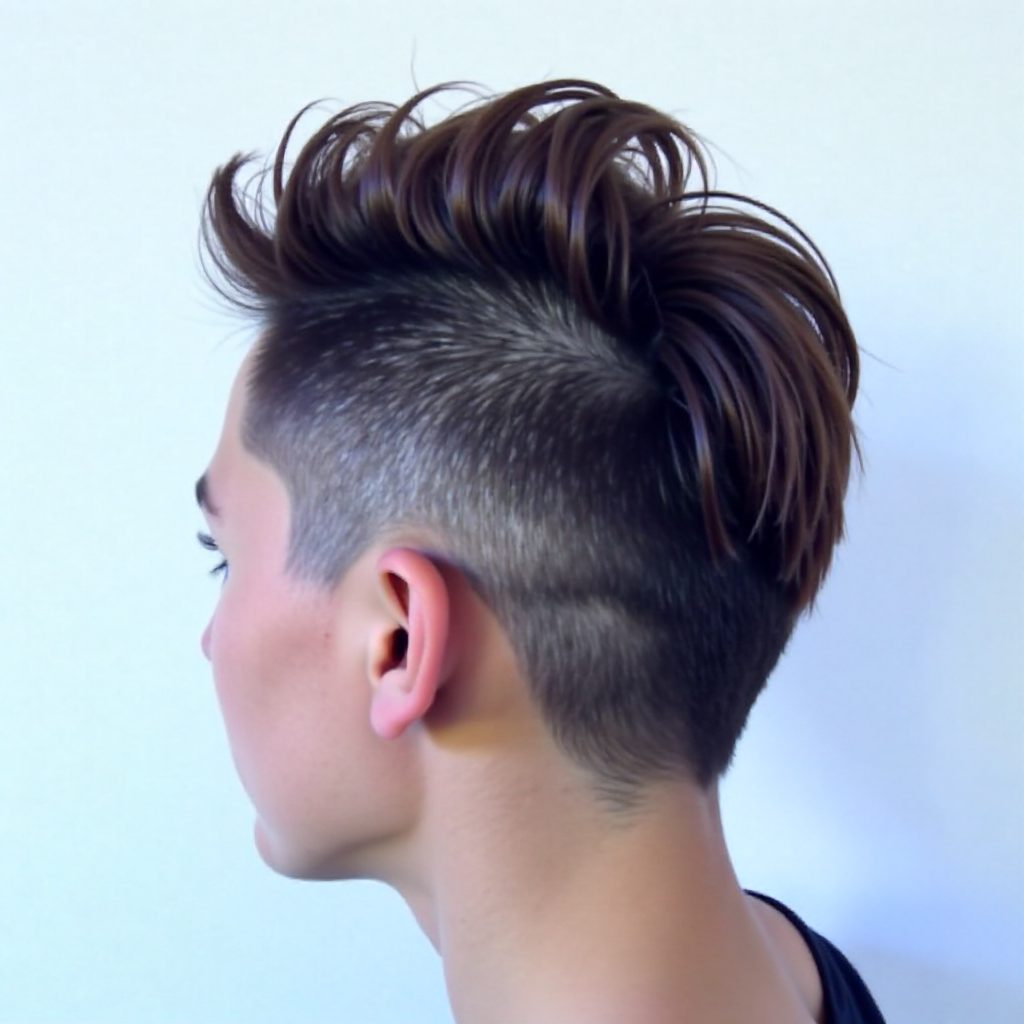 mohawk haircut for women