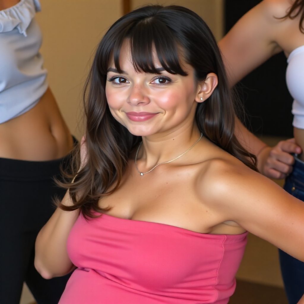 long haircut with bangs