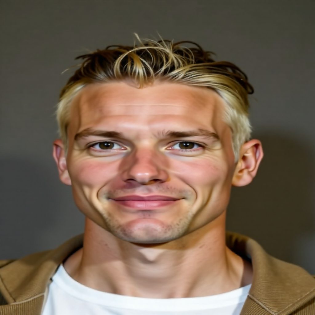 David Beckham extra short haircut with shaved temples