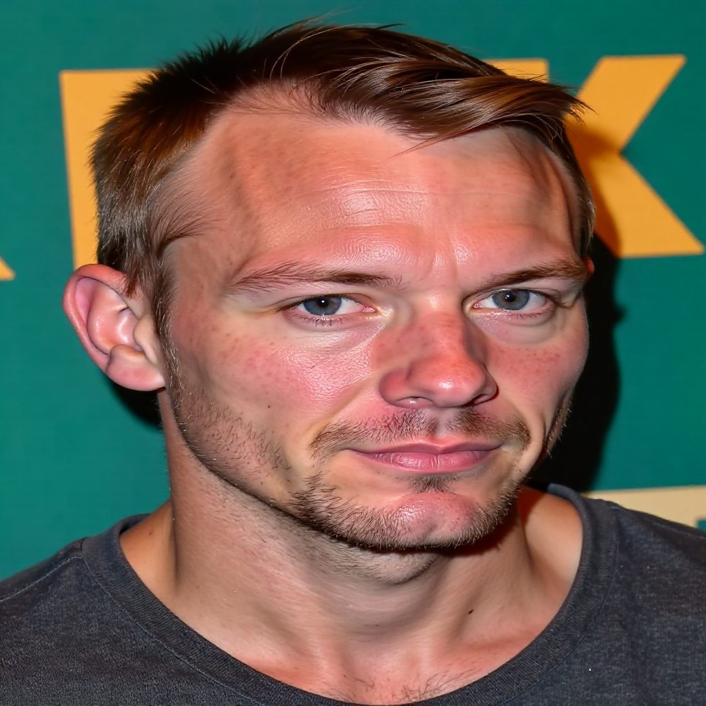 David Beckham crewcut and facial hairstyle