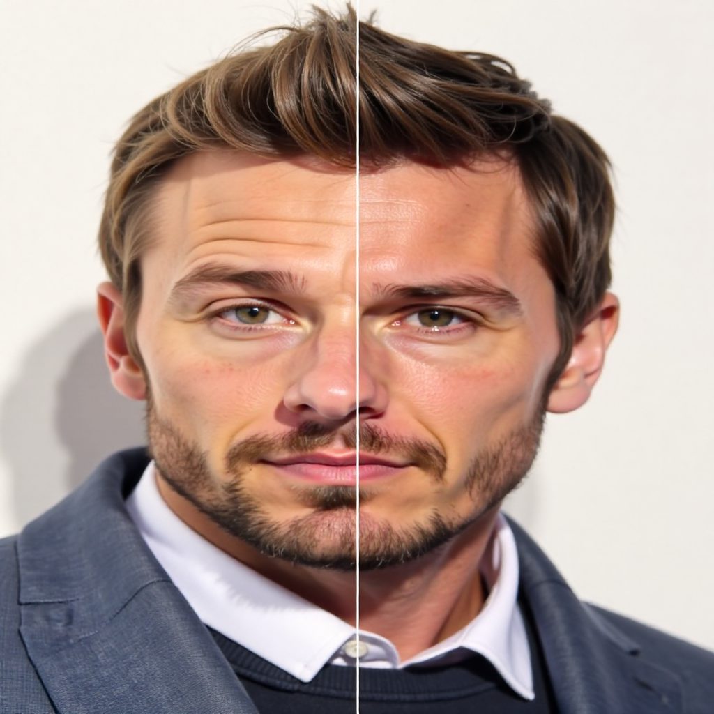 David Beckham cool short haircut
