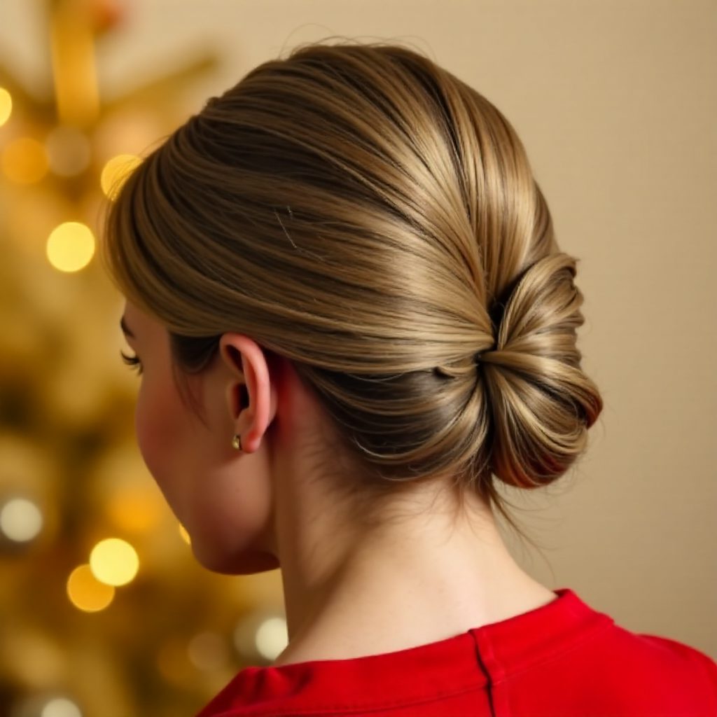 Two Buns Updo