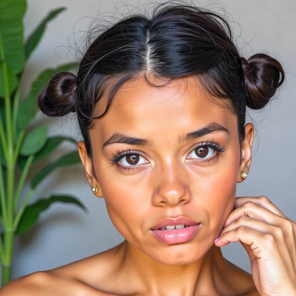 Bantu Knots for Natural Hair