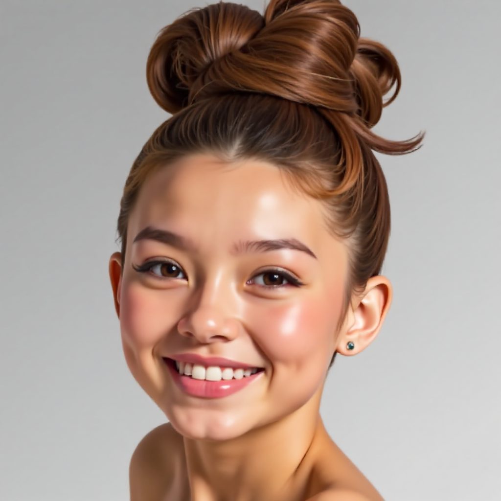 High Textured Bun