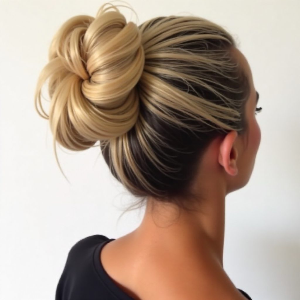 Sleek Ballerina Bun