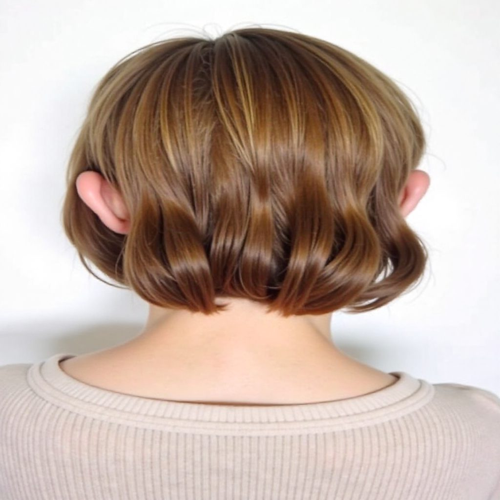 easy loose bun updo for long hair
