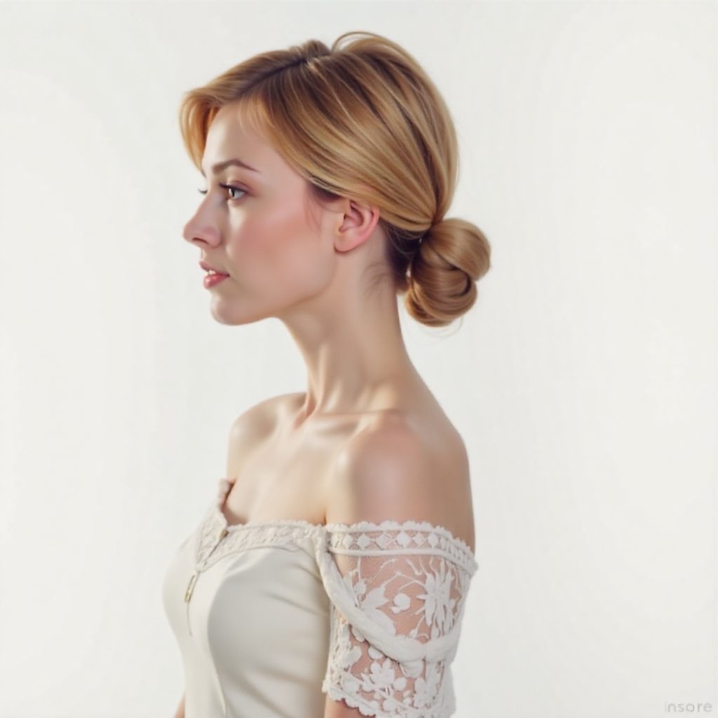 casual side fishtail