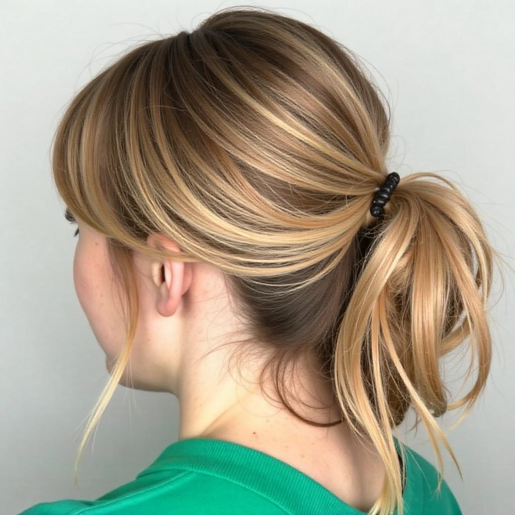 Twisted Messy Updo