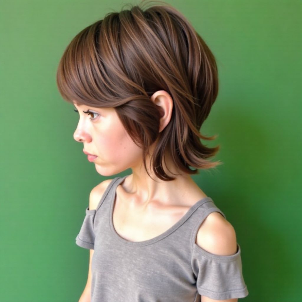 braided updo with a chignon