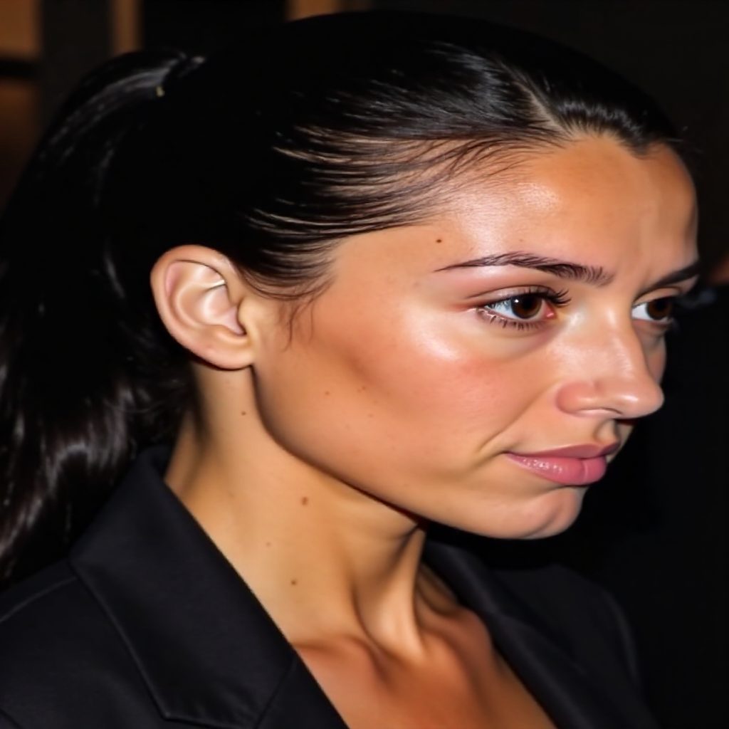 sleek high bun hairstyle