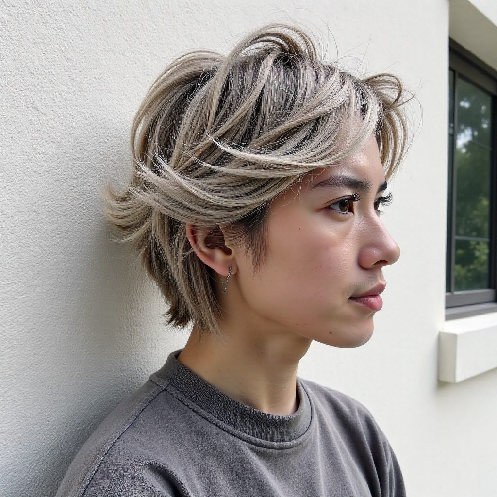 Two Side Braids With A Low Knot