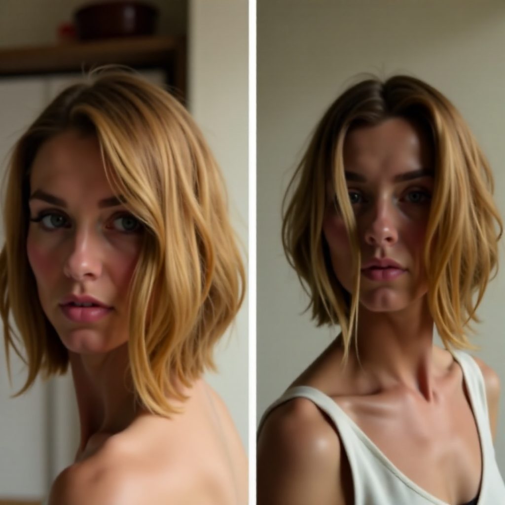 loose tousled updo