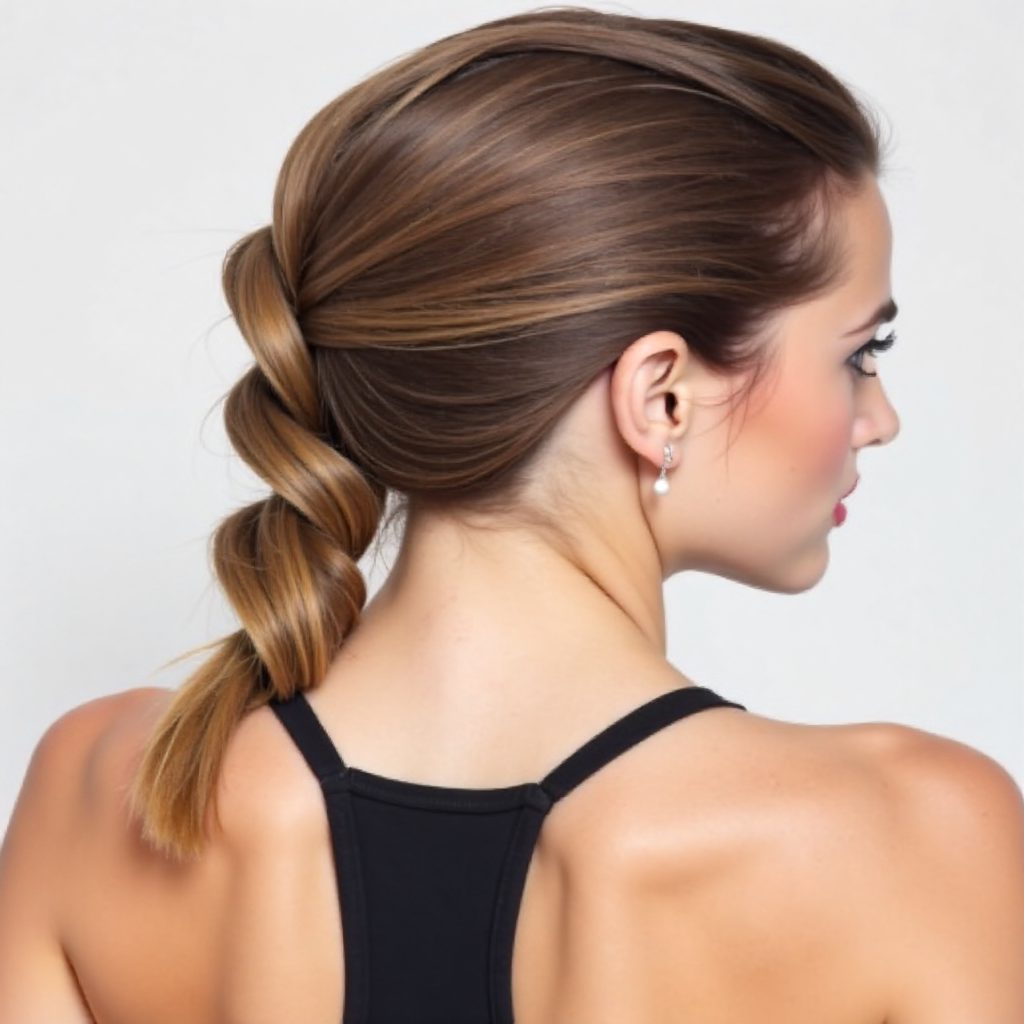 ponytail updo