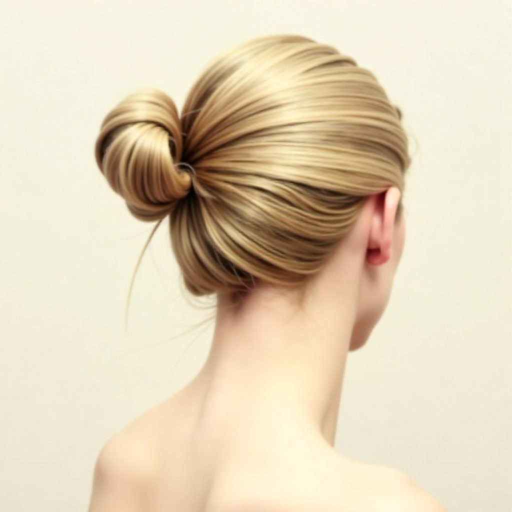 loose bow updo