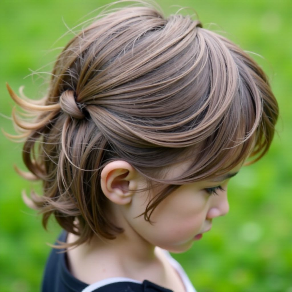 fancy braided updo