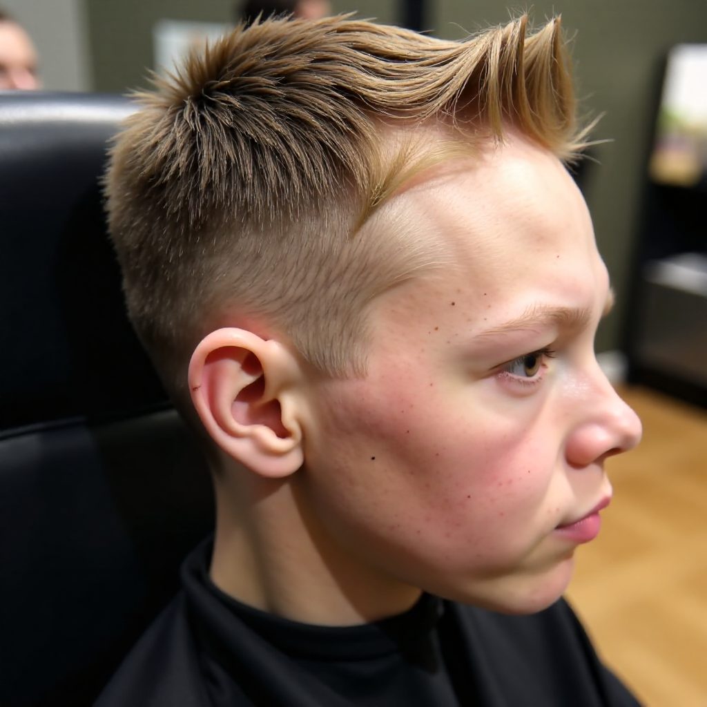 pompadour mullet hairstyle