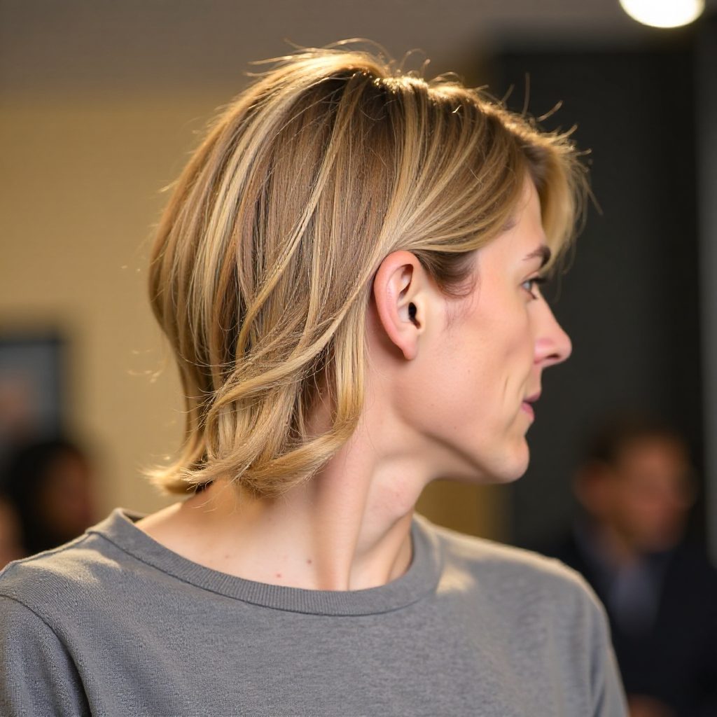 layered mullet with side undercuts