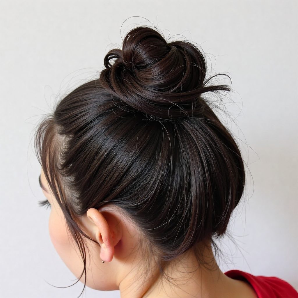 Sophisticated High Bun