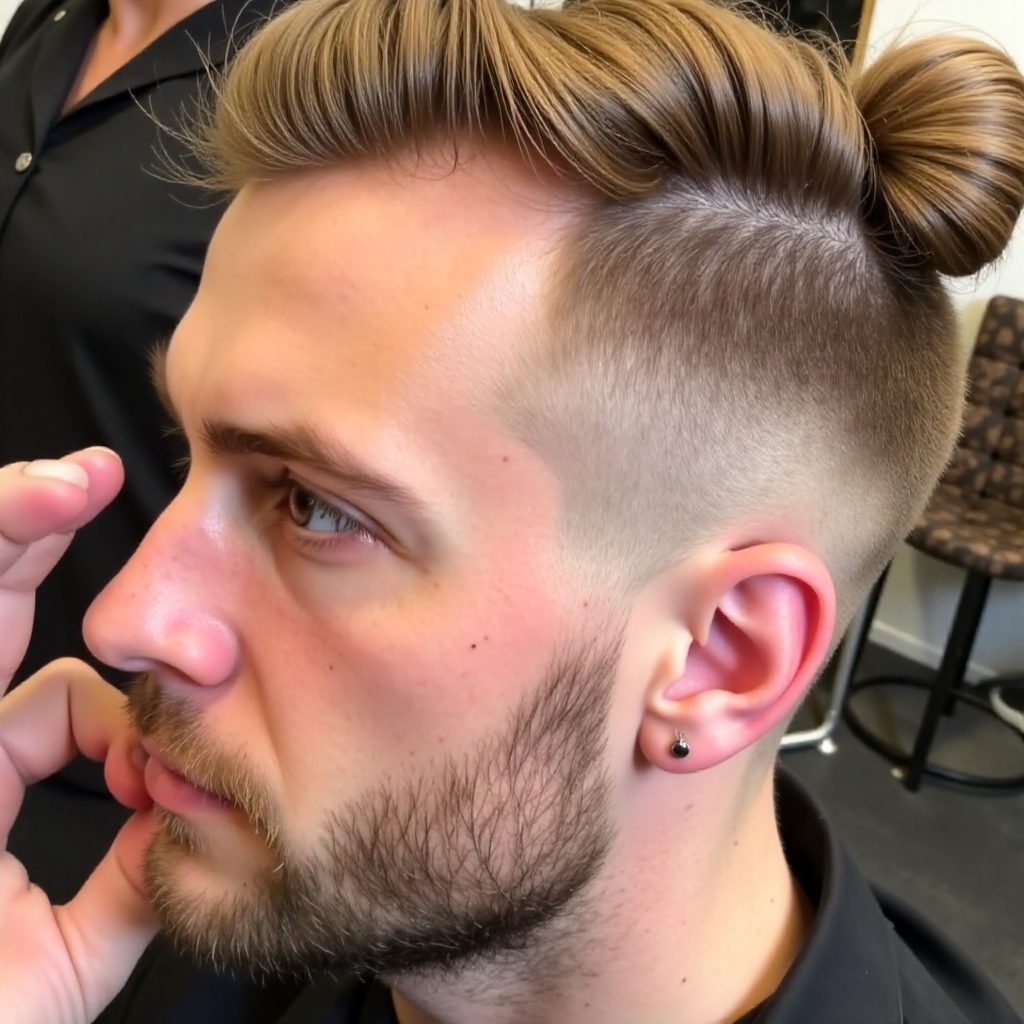 short flat top haircut for guys