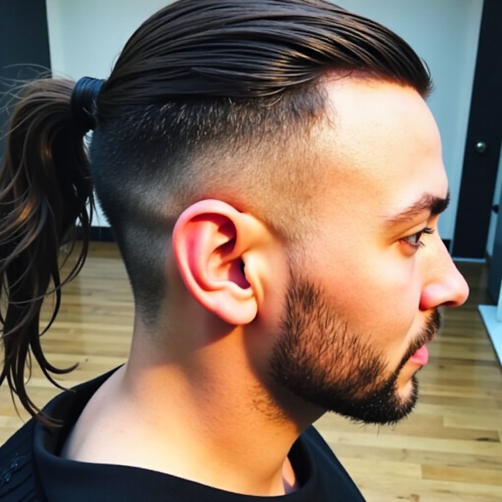 short flat top with mid fade