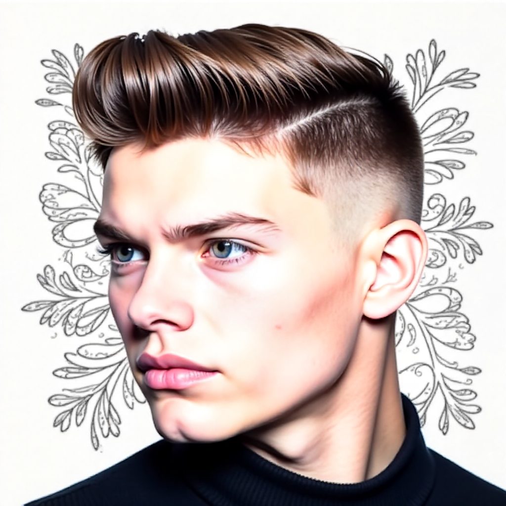 flat top haircut with fade