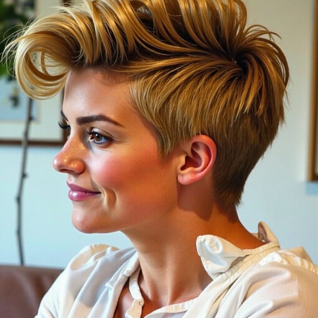 short flat top haircut with faded sides