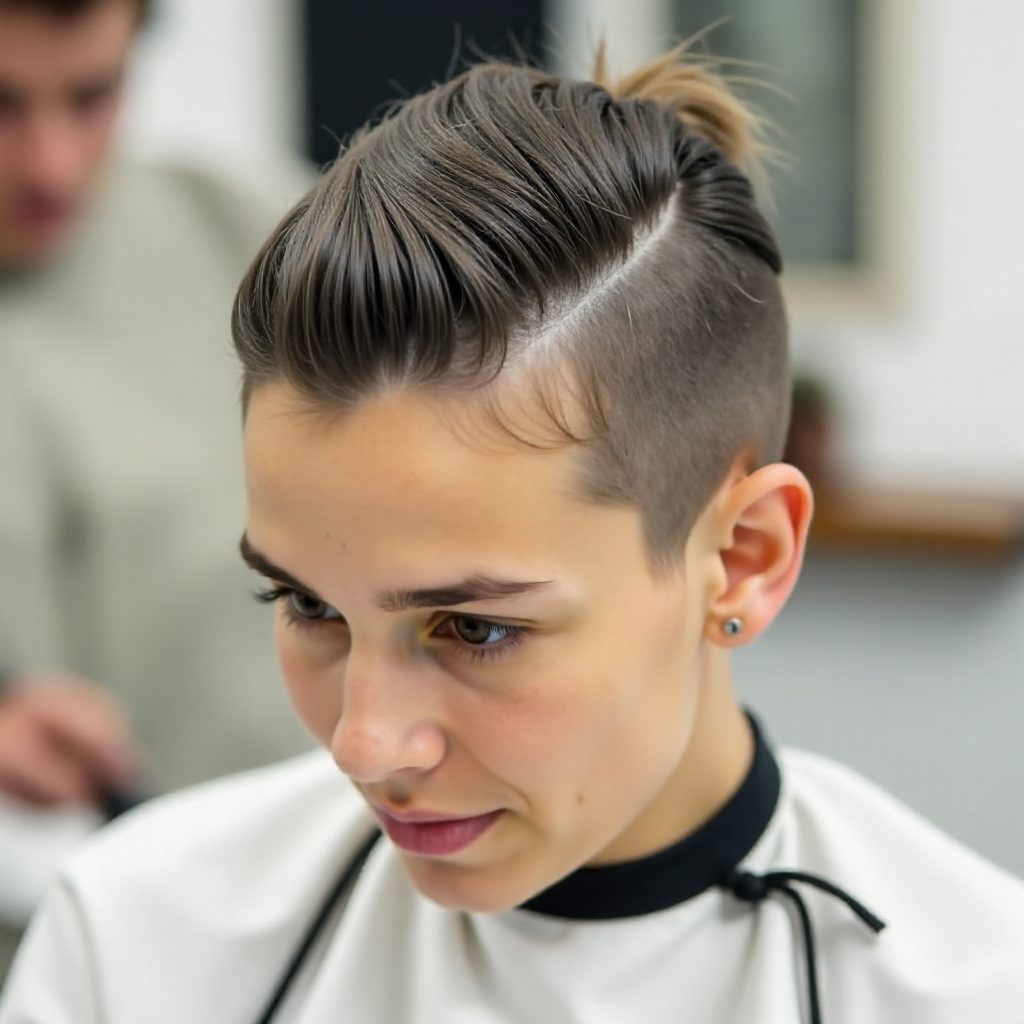 polished formal flat top hairstyle