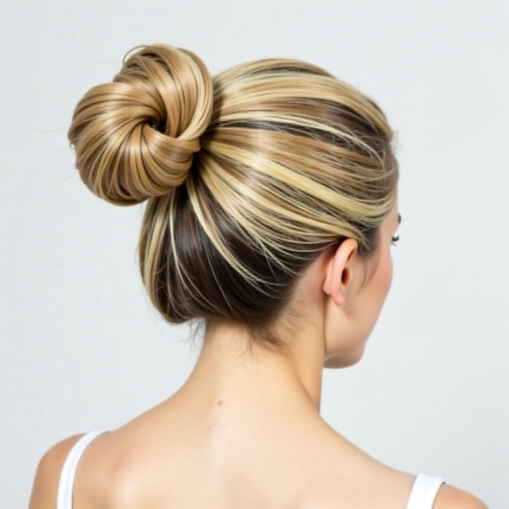 Two Buns Updo
