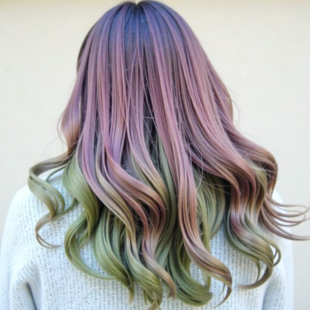 20 Gorgeous Mermaid Hair Ideas from Vibrant to Pastel: lead gallery photo for styling reference