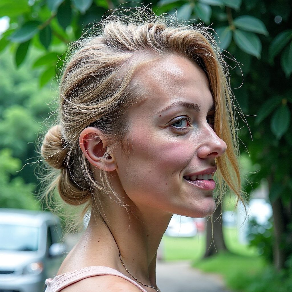 Mohawk Braid with Cornrows