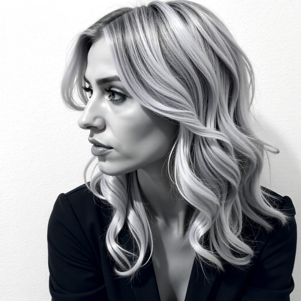 Pastel Purple To Teal Ombre Hair