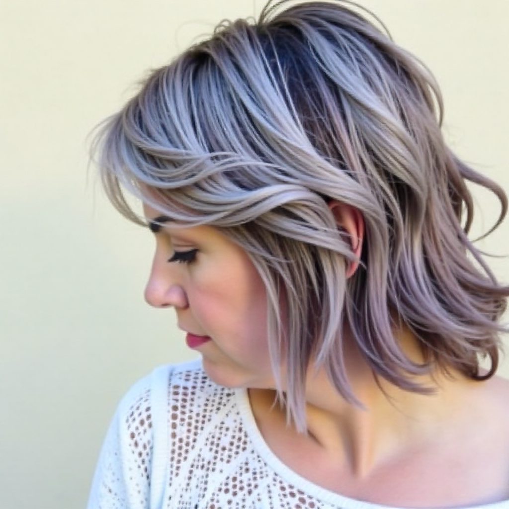 Low Boho Updo