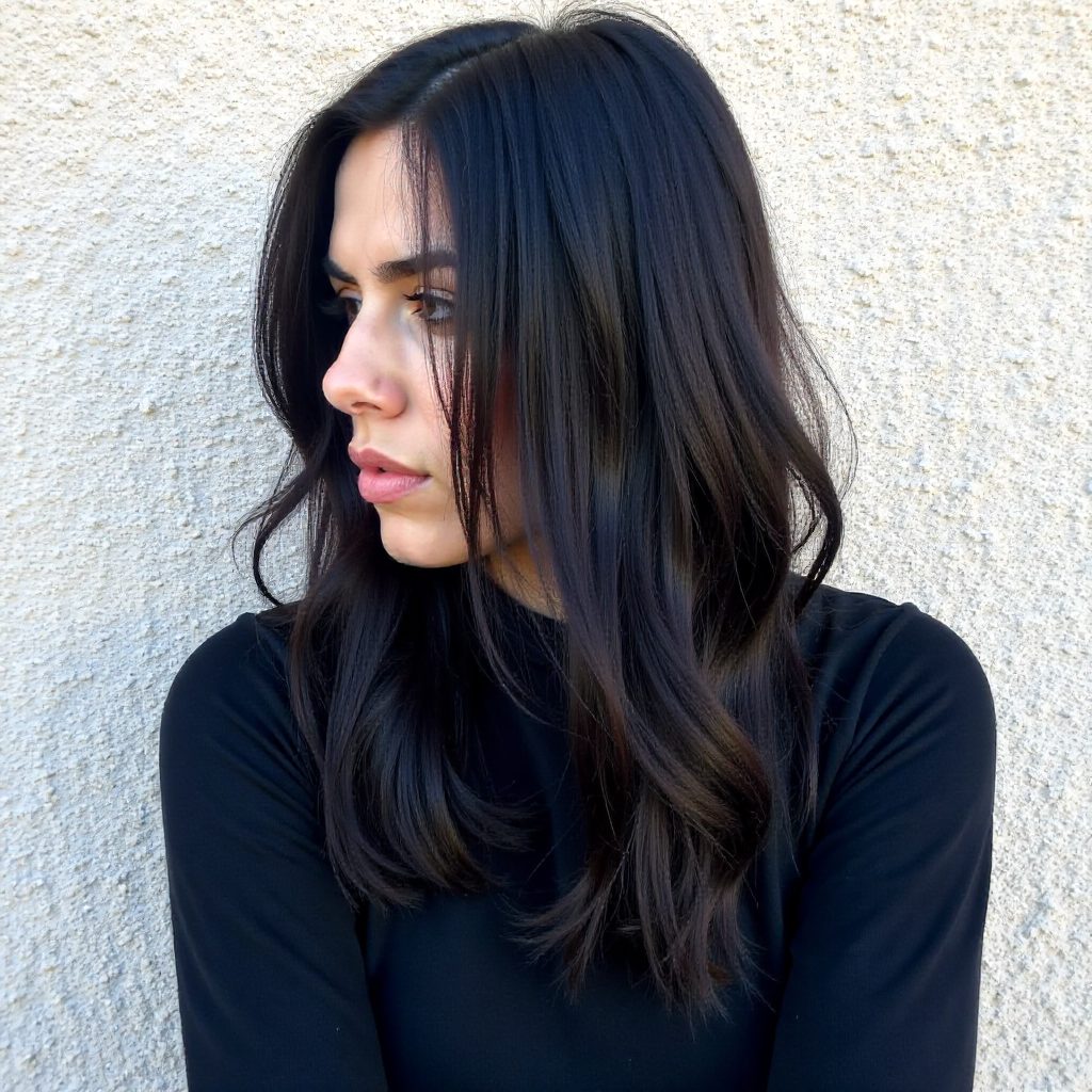 Blue Dip Dye For Black Hair