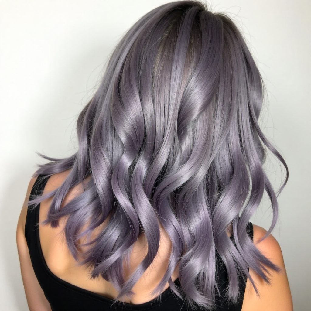 20 Ways to Wear Violet Hair: lead gallery photo for styling reference