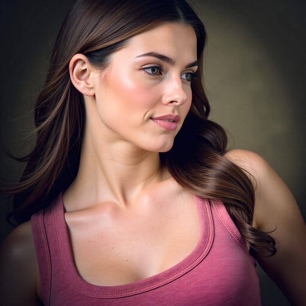 Pin Up Bandana Hairstyle For Long Hair