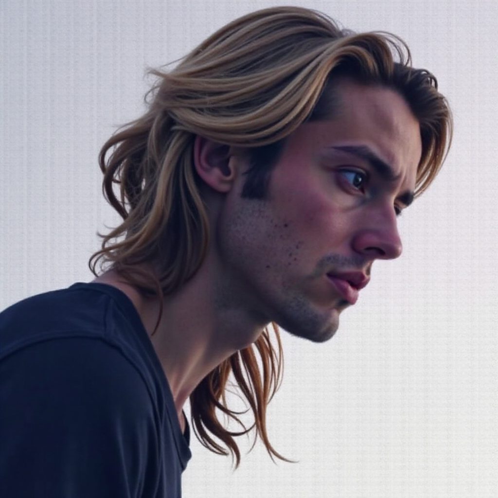 Soft Ash Violet Brown Ombre