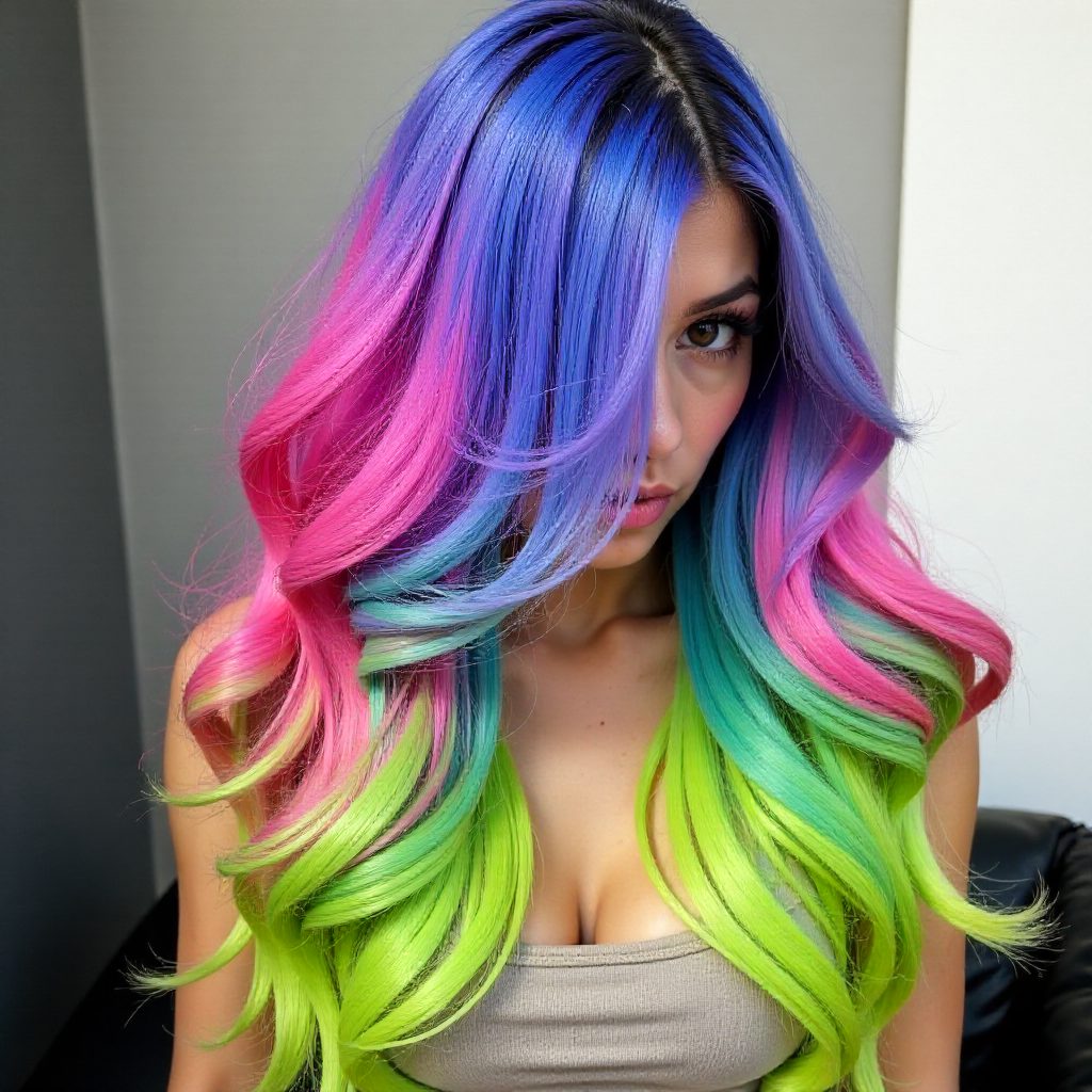 20 Styles with Cotton Candy Hair That Are as Sweet as Can Be: lead gallery photo for styling reference