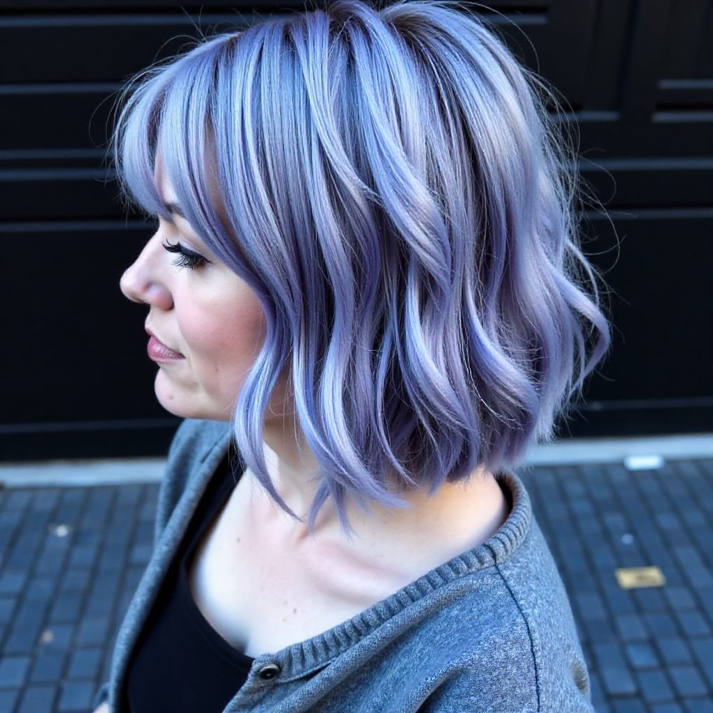 Pastel Blue Ombre Hair