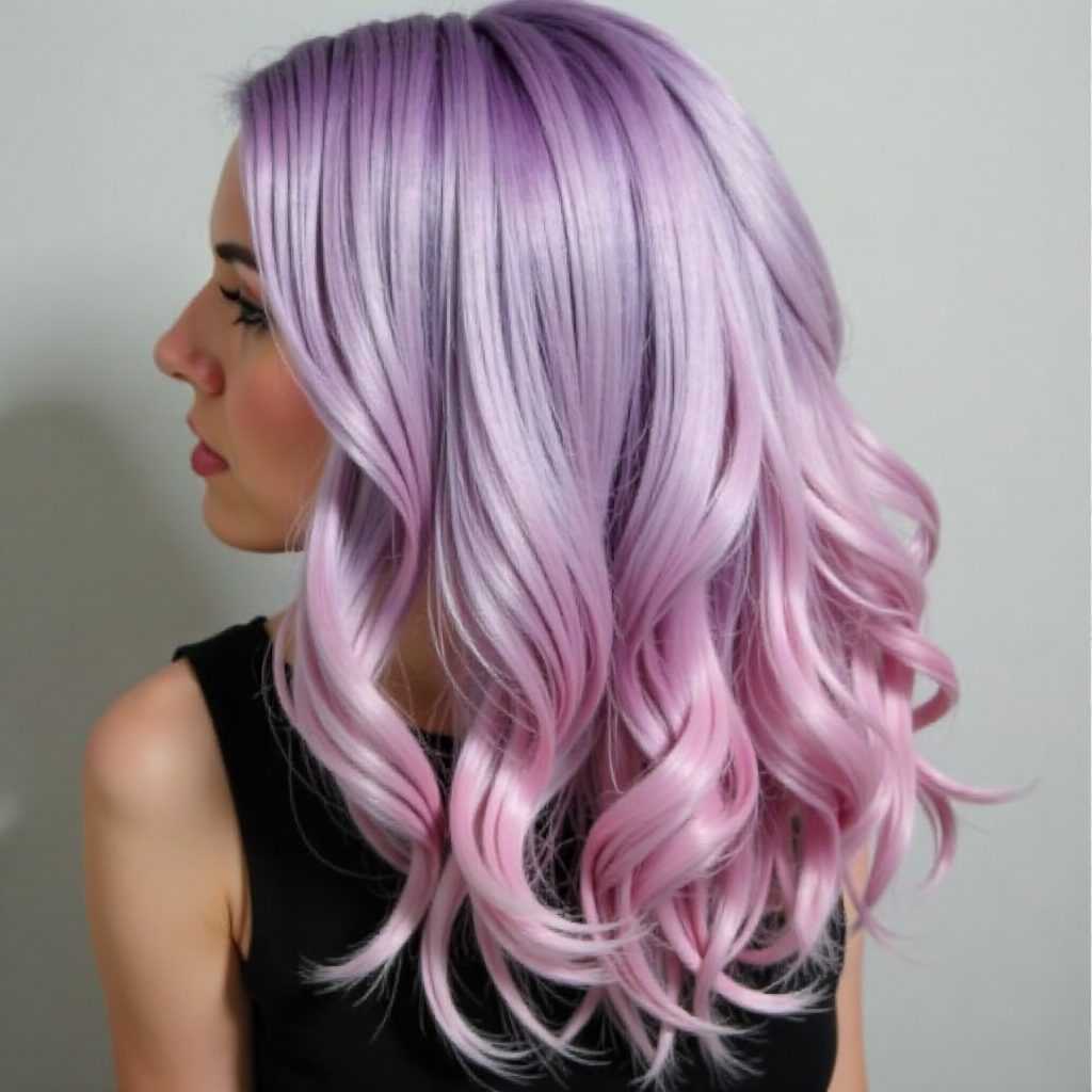 Pink And Blue Pastel Hair