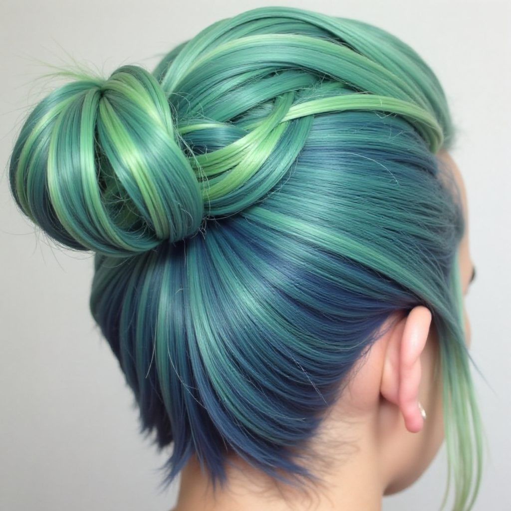 20 Mint Green Hairstyles That Are Totally Amazing: lead gallery photo for styling reference