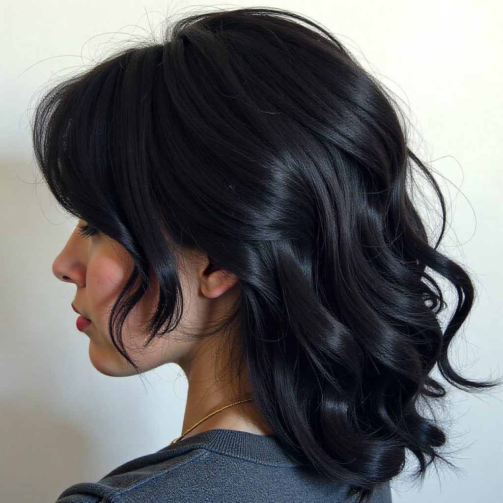 Medium Shaggy Haircut