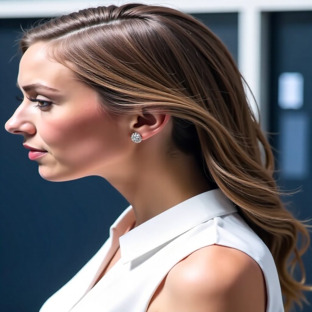 Low Knotted Ponytail