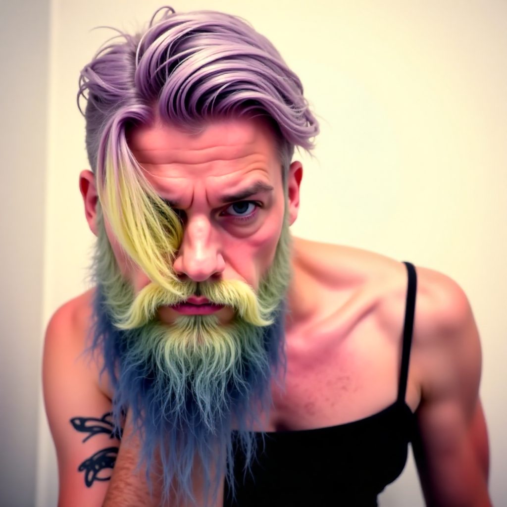 Hair Graffiti For Blonde Hair