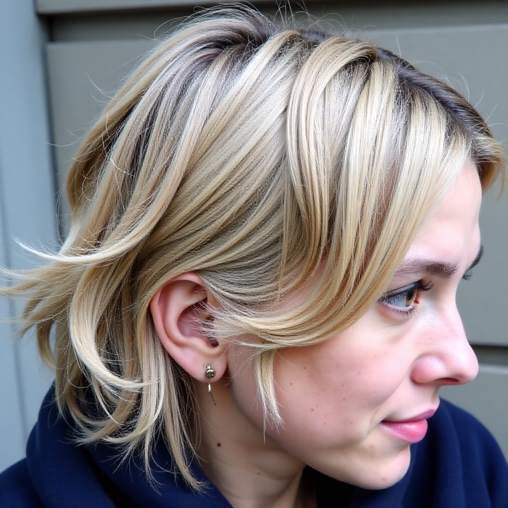 Wavy Updo With Victory Rolls
