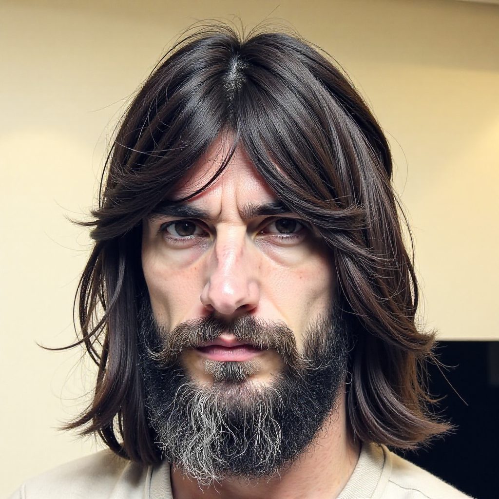 Medium Bob With Round Hair Clips