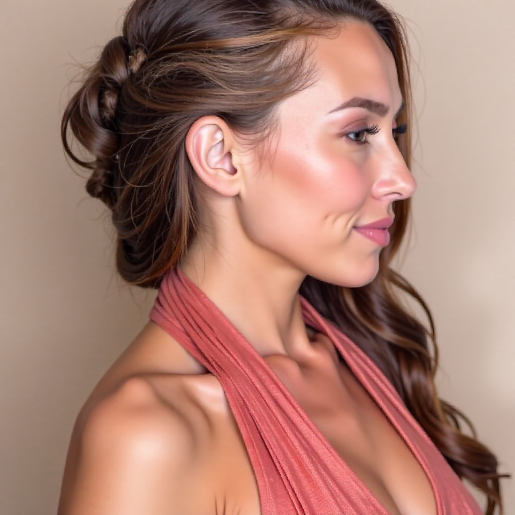 Curly Hair With Beads